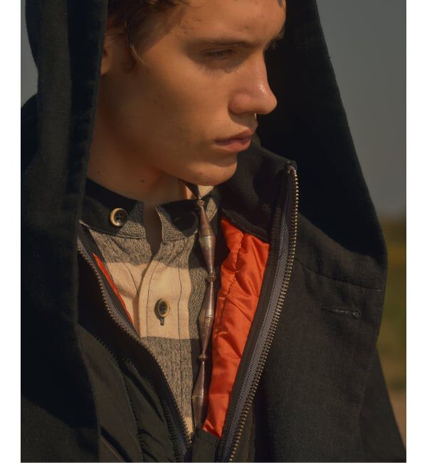 J.S.Homestead「J.S.Homestead /  W/L/Si フーディ ロング ジャケット」|その他|