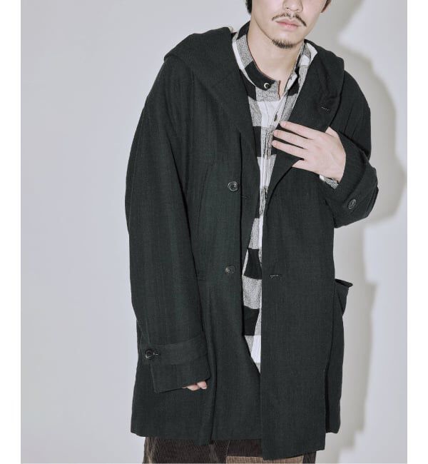 J.S.Homestead「J.S.Homestead /  W/L/Si フーディ ロング ジャケット」|その他|