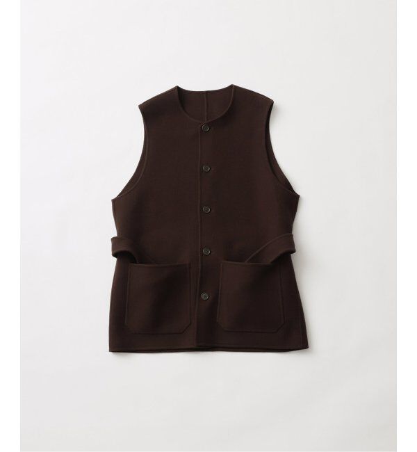 JOURNAL STANDARD「【FOLL/フォル】sp160s soft rever wardrobe vest」|ダウンベスト・ベスト|ブラウン