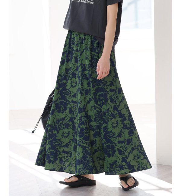 JOURNAL STANDARD relume「《WEB限定追加2》コントラストフラワープリントスカート」|スカート|