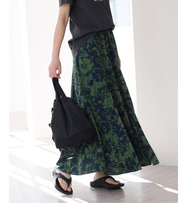 JOURNAL STANDARD relume「《WEB限定追加2》コントラストフラワープリントスカート」|スカート|