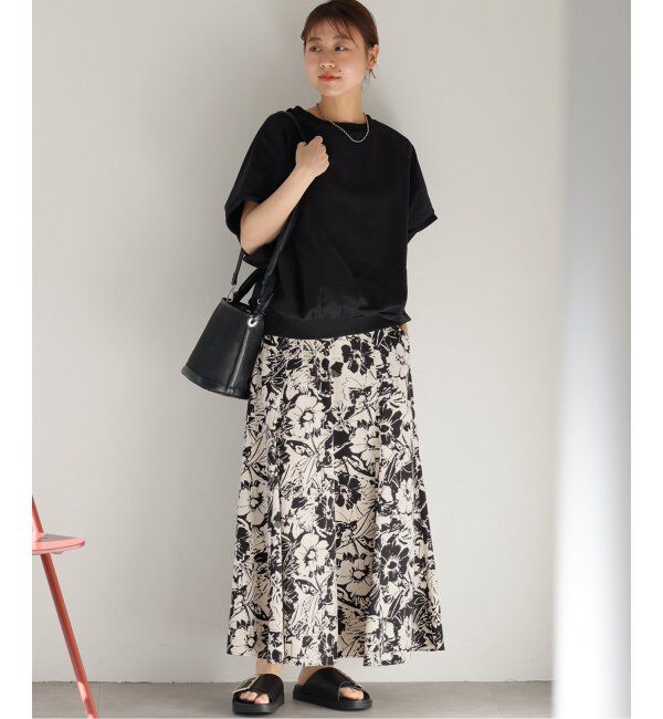 JOURNAL STANDARD relume「《WEB限定追加2》コントラストフラワープリントスカート」|スカート|