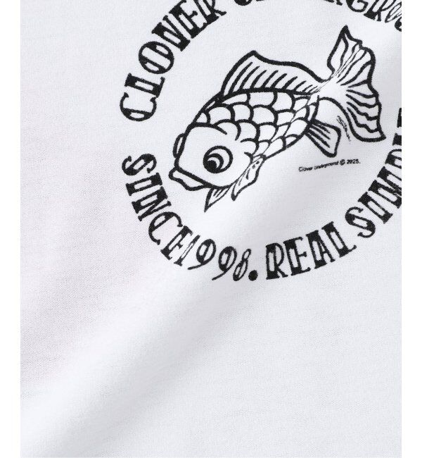 JOURNAL STANDARD relume「Cloveru / クローバル Japan Made Recycle GOLD FISH WIDE Tee」|Tシャツ・カットソー|