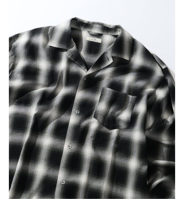 JOURNAL STANDARD relume「レーヨン アンカット フリンジ チェックシャツ」|シャツ・ブラウス|