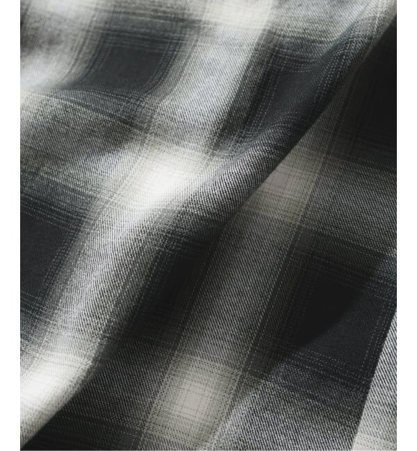 JOURNAL STANDARD relume「レーヨン アンカット フリンジ チェックシャツ」|シャツ・ブラウス|