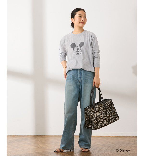 journal standard L'essage「【MICKEY】ピグメントロングスリーブTシャツ」|Tシャツ・カットソー|