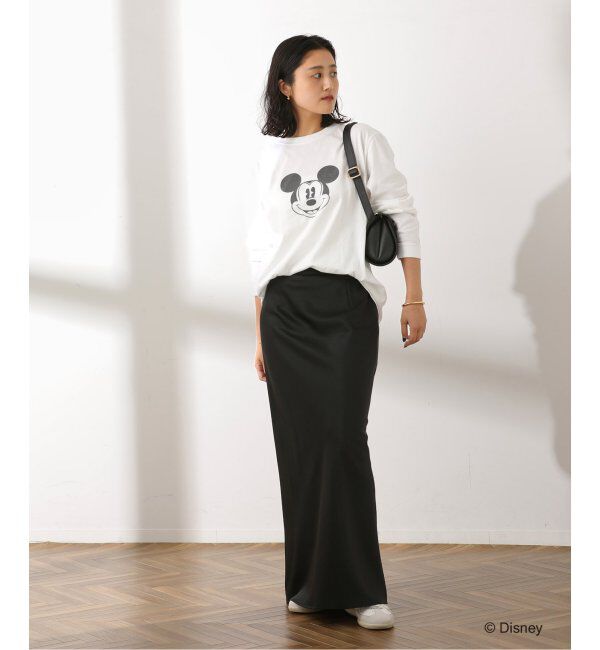 journal standard L'essage「【MICKEY】ピグメントロングスリーブTシャツ」|Tシャツ・カットソー|