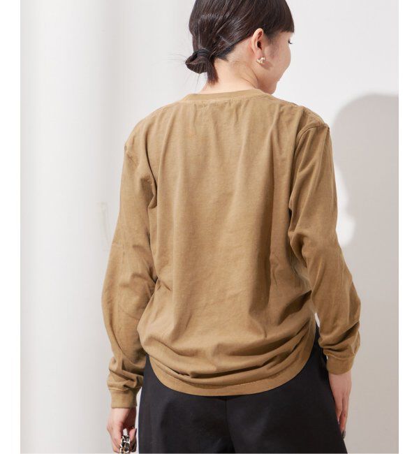 journal standard L'essage「【MICKEY】ピグメントロングスリーブTシャツ」|Tシャツ・カットソー|