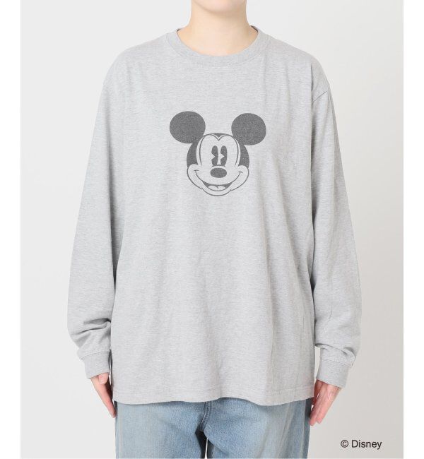 journal standard L'essage「【MICKEY】ピグメントロングスリーブTシャツ」|Tシャツ・カットソー|