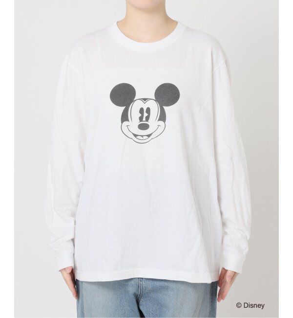 journal standard L'essage「【MICKEY】ピグメントロングスリーブTシャツ」|Tシャツ・カットソー|