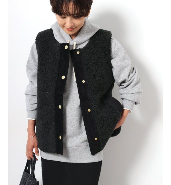 JOURNAL STANDARD relume「《追加》【BARBOUR/バブアー】DULSIE LINER：ボアベスト」|ダウンベスト・ベスト|