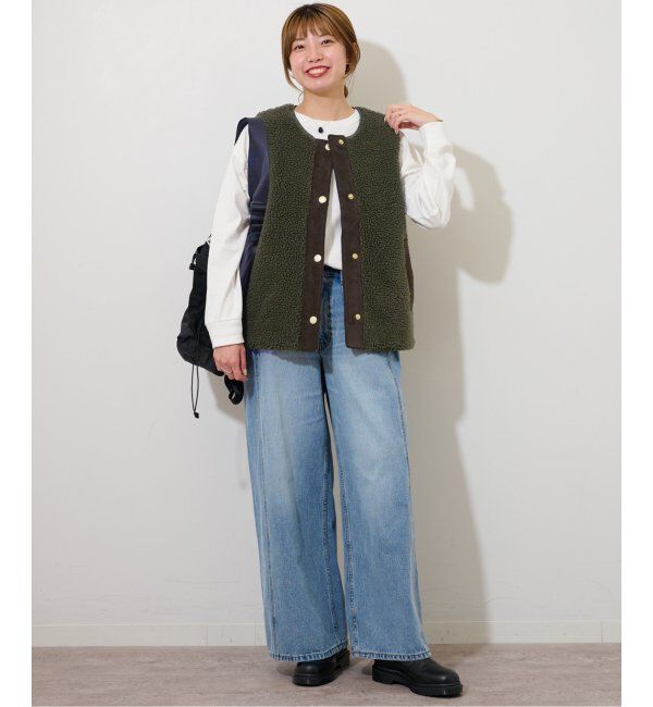 JOURNAL STANDARD relume「《追加》【BARBOUR/バブアー】DULSIE LINER：ボアベスト」|ダウンベスト・ベスト|