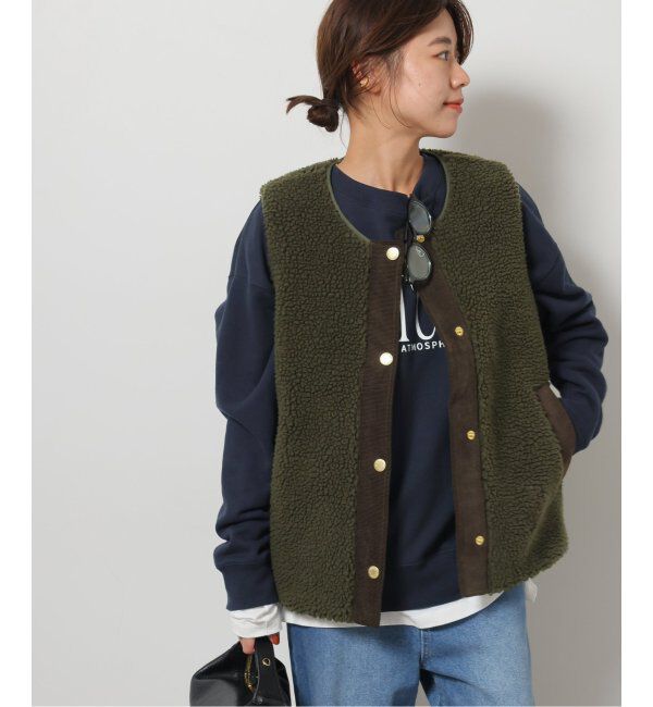 JOURNAL STANDARD relume「《追加》【BARBOUR/バブアー】DULSIE LINER：ボアベスト」|ダウンベスト・ベスト|