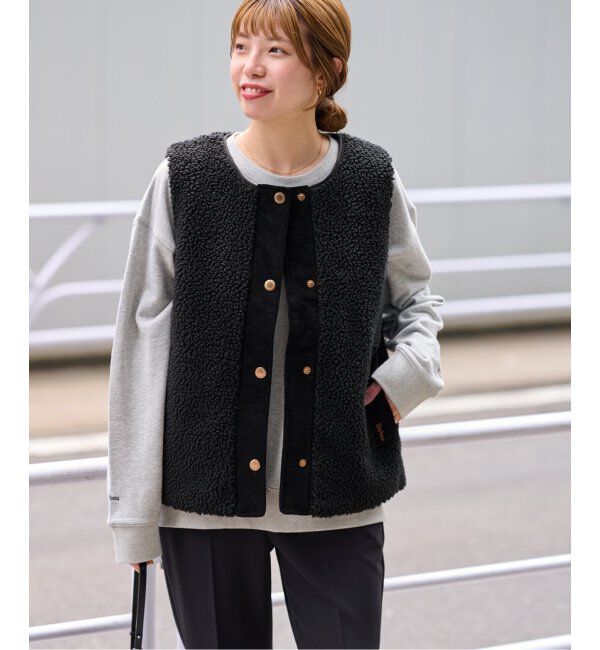 JOURNAL STANDARD relume「《追加》【BARBOUR/バブアー】DULSIE LINER：ボアベスト」|ダウンベスト・ベスト|