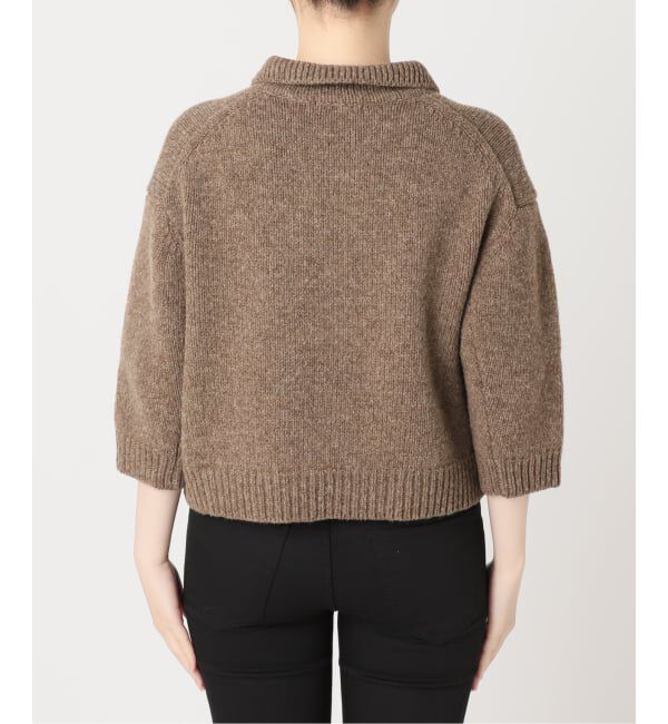 JOURNAL STANDARD「LANAMORETTA CROP ニットジャケット」|カーディガン|