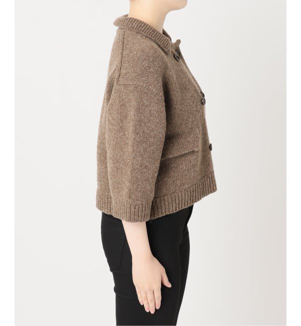 JOURNAL STANDARD「LANAMORETTA CROP ニットジャケット」|カーディガン|