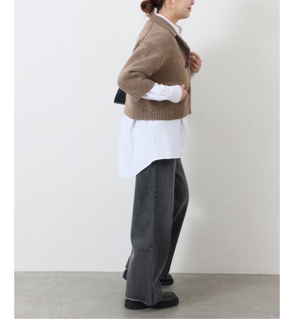 JOURNAL STANDARD「LANAMORETTA CROP ニットジャケット」|カーディガン|