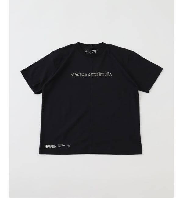 JOURNAL STANDARD「SPACE AVAILABLE RADICAL LOGO TEE」|Tシャツ・カットソー|ブラック