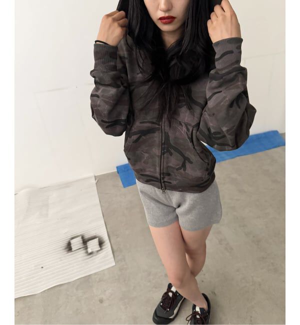 Oriens JOURNAL STANDARD「《追加》カモフラージュフーディー」|パーカー|グレーA