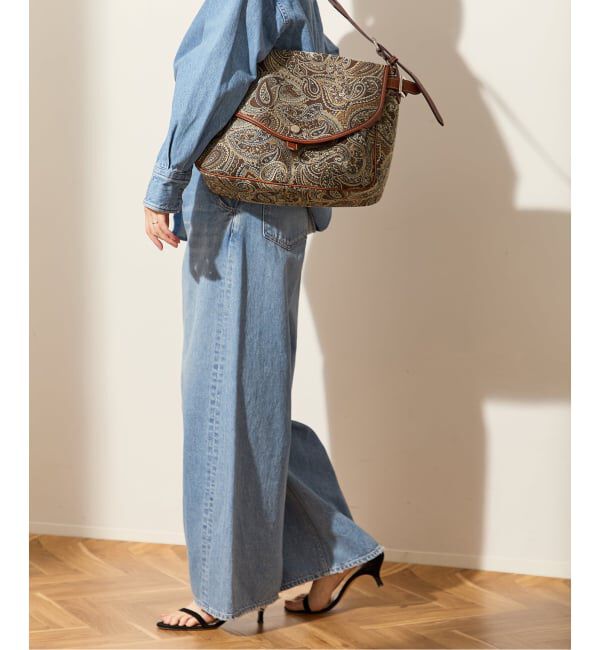 journal standard L'essage「ウォッシュドバギーデニム」|デニム|