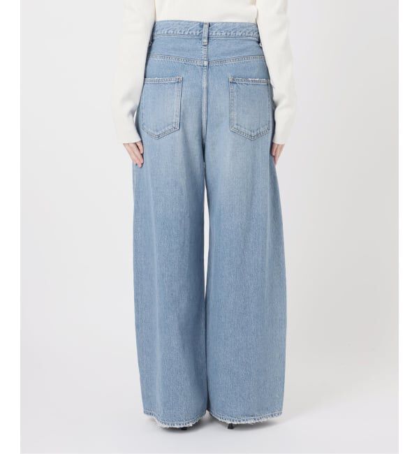 journal standard L'essage「ウォッシュドバギーデニム」|デニム|