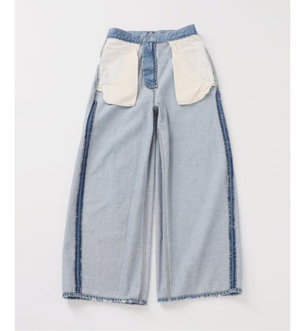 journal standard L'essage「ウォッシュドバギーデニム」|デニム|