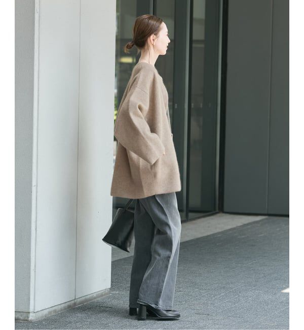 JOURNAL STANDARD「ダブルフェイスコクーンニットジャケット」|カーディガン|