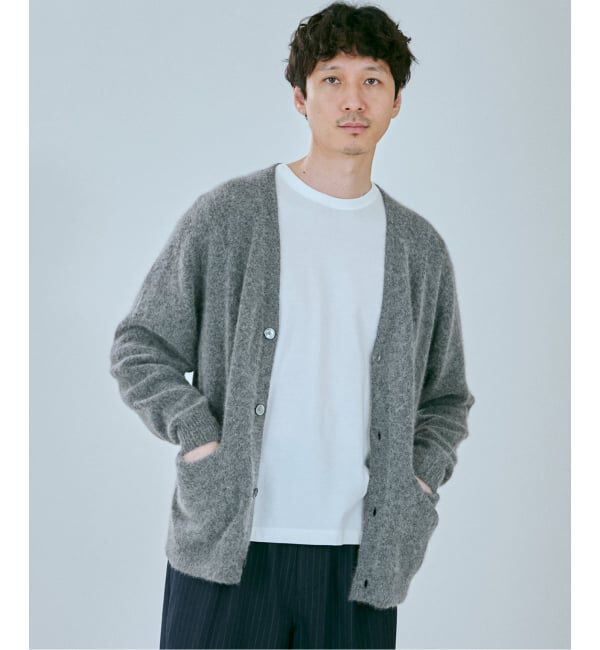 JOURNAL STANDARD「&ldquo;フォックスブレンド&rdquo; ニットカーディガン」|カーディガン|グレーA