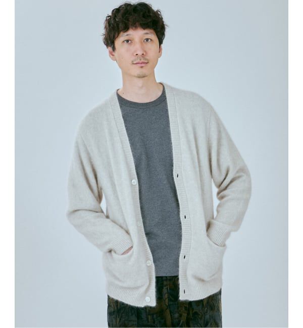JOURNAL STANDARD「&ldquo;フォックスブレンド&rdquo; ニットカーディガン」|カーディガン|ホワイト B