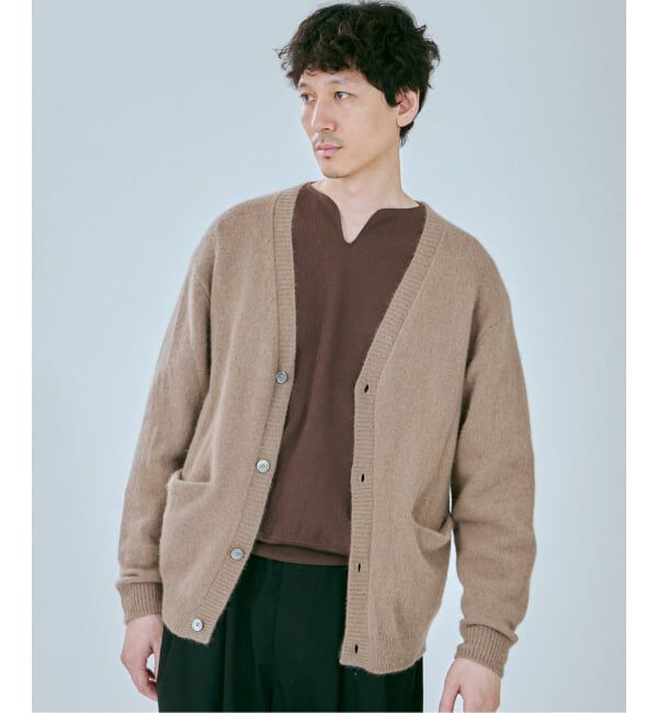 JOURNAL STANDARD「&ldquo;フォックスブレンド&rdquo; ニットカーディガン」|カーディガン|ベージュ