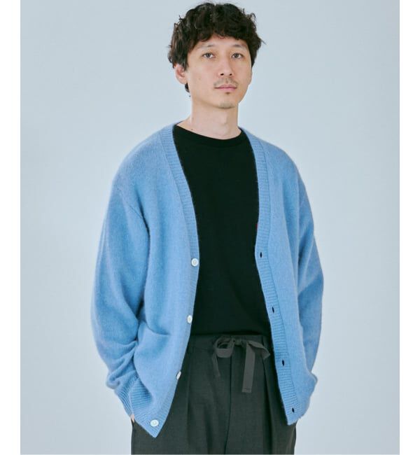 JOURNAL STANDARD「&ldquo;フォックスブレンド&rdquo; ニットカーディガン」|カーディガン|サックスブルー