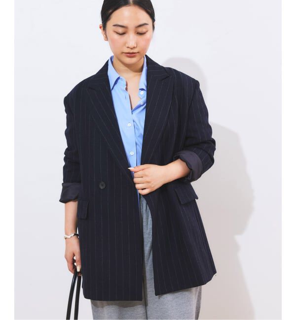 journal standard L'essage「クラシックストライプジャケット」|テーラードジャケット|