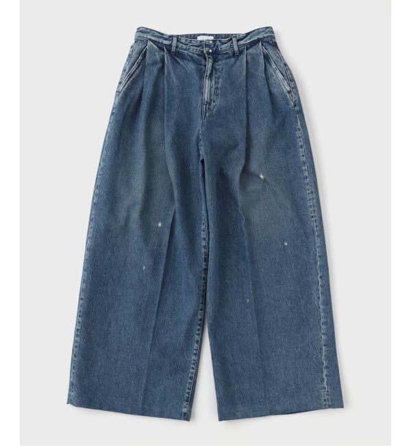 JOURNAL STANDARD「TANAKA / タナカ  HAKAMA JEAN TROUSERS」|デニム|ブルー