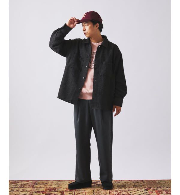 JOURNAL STANDARD relume「ビッグ ヘリンボン CPO シャツ ジャケット」|シャツ・ブラウス|