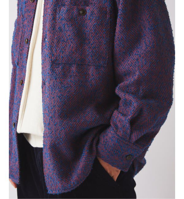 JOURNAL STANDARD relume「ビッグ ヘリンボン CPO シャツ ジャケット」|シャツ・ブラウス|