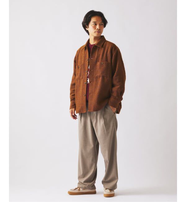 JOURNAL STANDARD relume「ビッグ ヘリンボン CPO シャツ ジャケット」|シャツ・ブラウス|