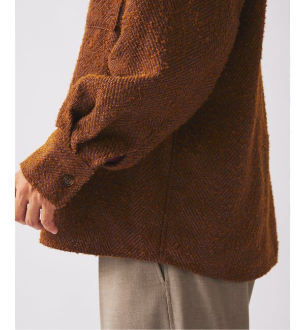 JOURNAL STANDARD relume「ビッグ ヘリンボン CPO シャツ ジャケット」|シャツ・ブラウス|