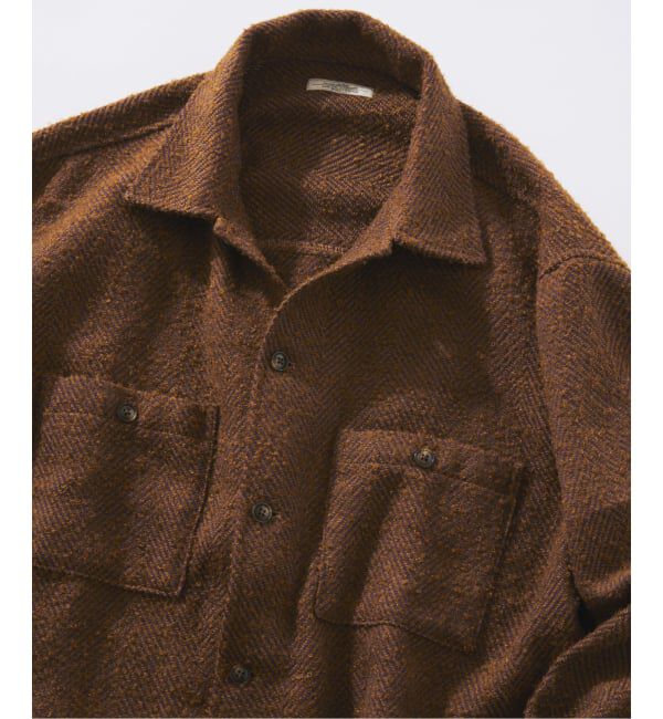 JOURNAL STANDARD relume「ビッグ ヘリンボン CPO シャツ ジャケット」|シャツ・ブラウス|