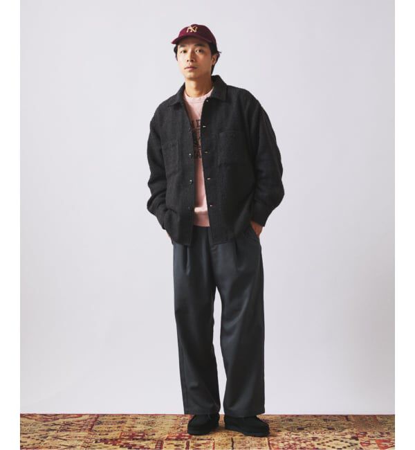 JOURNAL STANDARD relume「ビッグ ヘリンボン CPO シャツ ジャケット」|シャツ・ブラウス|