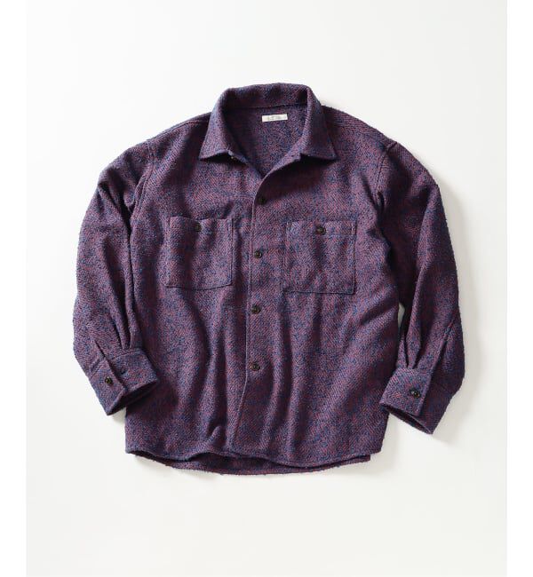 JOURNAL STANDARD relume「ビッグ ヘリンボン CPO シャツ ジャケット」|シャツ・ブラウス|
