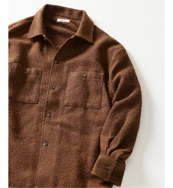 JOURNAL STANDARD relume「ビッグ ヘリンボン CPO シャツ ジャケット」|シャツ・ブラウス|