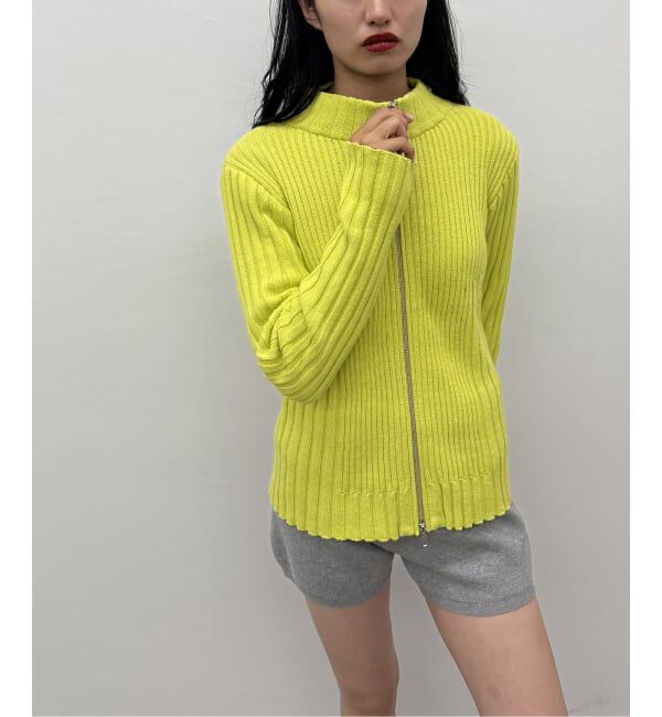 Oriens JOURNAL STANDARD「フロントジップリブニット」|ニット・セーター|