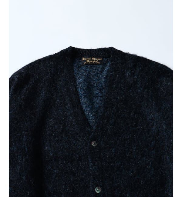 J.S.Homestead「J.S.Homestead / アルパカ 混 ヘザー カーディガン」|カーディガン|