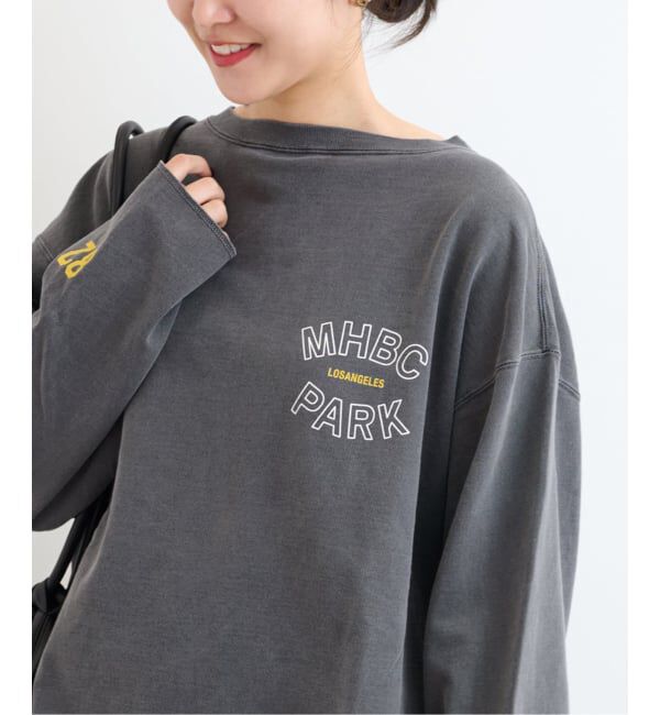 JOURNAL STANDARD relume「《追加》【HOLIDAYS COMFORT】USAコットンインレイウラケプルオーバー」|Tシャツ・カットソー|ブラック A