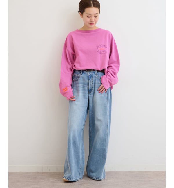 JOURNAL STANDARD relume「《追加》【HOLIDAYS COMFORT】USAコットンインレイウラケプルオーバー」|Tシャツ・カットソー|