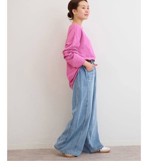 JOURNAL STANDARD relume「《追加》【HOLIDAYS COMFORT】USAコットンインレイウラケプルオーバー」|Tシャツ・カットソー|