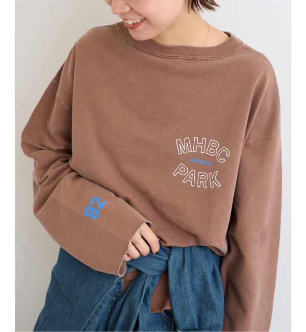 JOURNAL STANDARD relume「《追加》【HOLIDAYS COMFORT】USAコットンインレイウラケプルオーバー」|Tシャツ・カットソー|