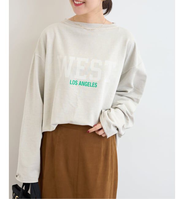 JOURNAL STANDARD relume「《追加》【HOLIDAYS COMFORT】USAコットンインレイウラケプルオーバー」|Tシャツ・カットソー|グレーA