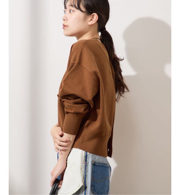 journal standard L'essage「WOOLプレーティング2WAYカーディガン」|カーディガン|