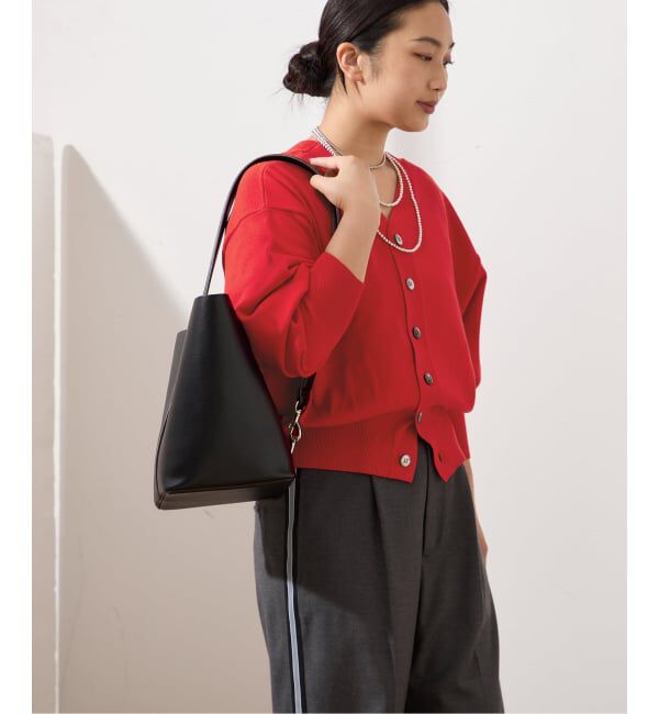 journal standard L'essage「WOOLプレーティング2WAYカーディガン」|カーディガン|